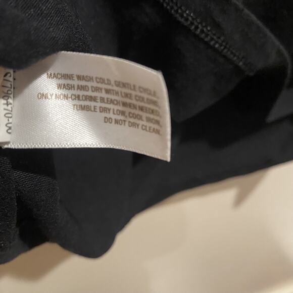 OLD NAVY Maternity Small Cowl Neck Black Sweater Fall Winter Long Sleeve Shirt - Picture 6 of 6